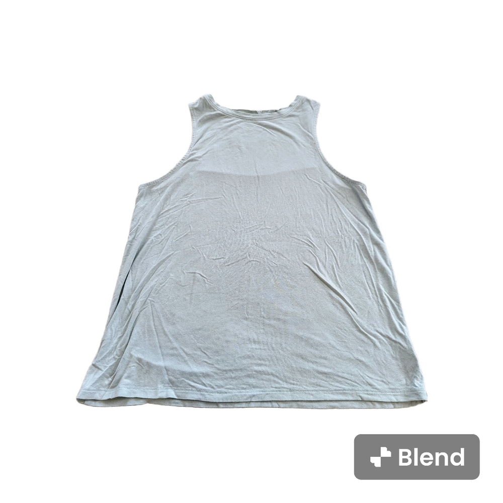 Women's a.new.day xs flowy tank light blue/green stretchy